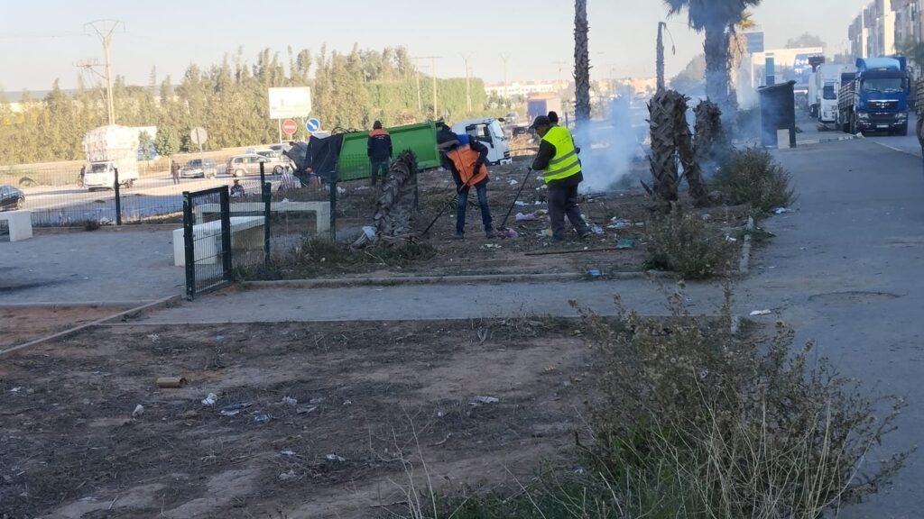 استمرار حملات تحرير الملك العمومي بنفوذ باشوية سيدي حجاج واد حصار