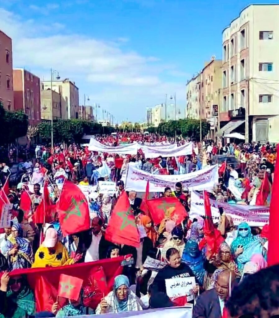وقفة بالسمارة للتنديد ب” الاعتداء الإرهابي الشنيع ” الذي استهدف المدينة