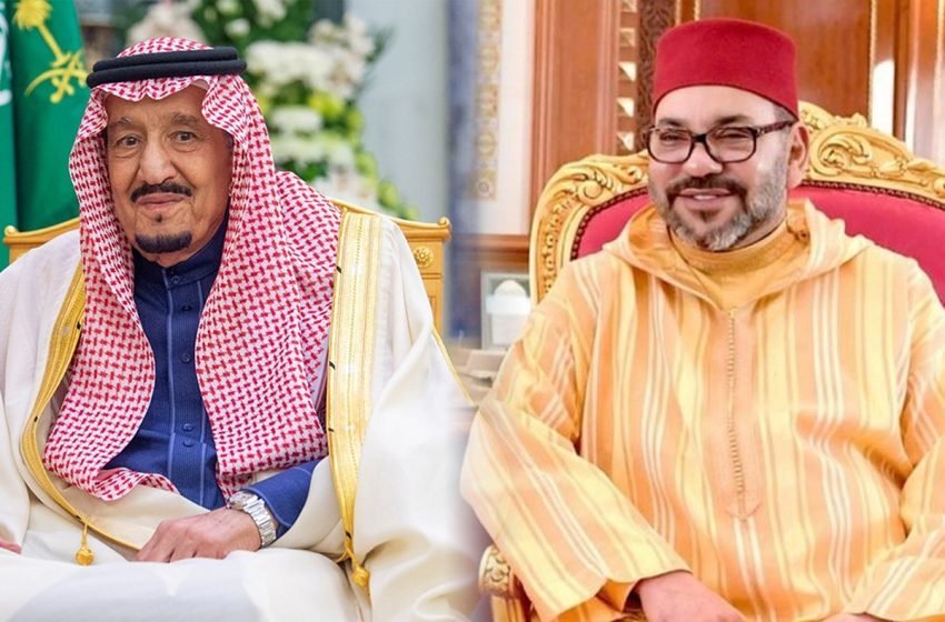 برقية تهنئة إلى جلالة الملك من خادم الحرمين الشريفين بمناسبة عيد الاستقلال