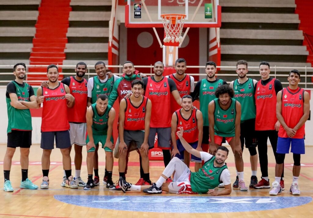 البطولة العربية للمنتخبات لكرة السلة : المنتخب المغربي يقص شريط مشاركته بملاقاة منتخب تونس .