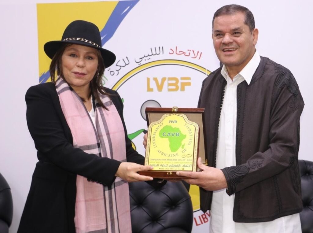 ليبيا / بشرى حجيج : الدبلوماسية الرياضية في خدمة الرياضة والتنمية بافريقيا والوحدة بين الدول .