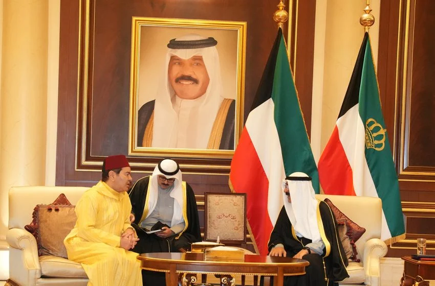 الأمير مولاي رشيد يمثل جلالة الملك في تقديم التعازي في وفاة صاحب السمو الشيخ نواف الأحمد الجابر الصباح