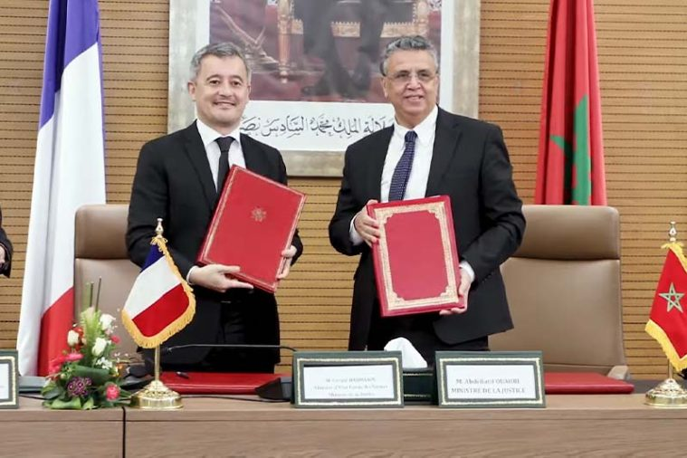 عبد اللطيف وهبي ونظيره الفرنسي يوقعان على خطة عمل للتعاون التقني