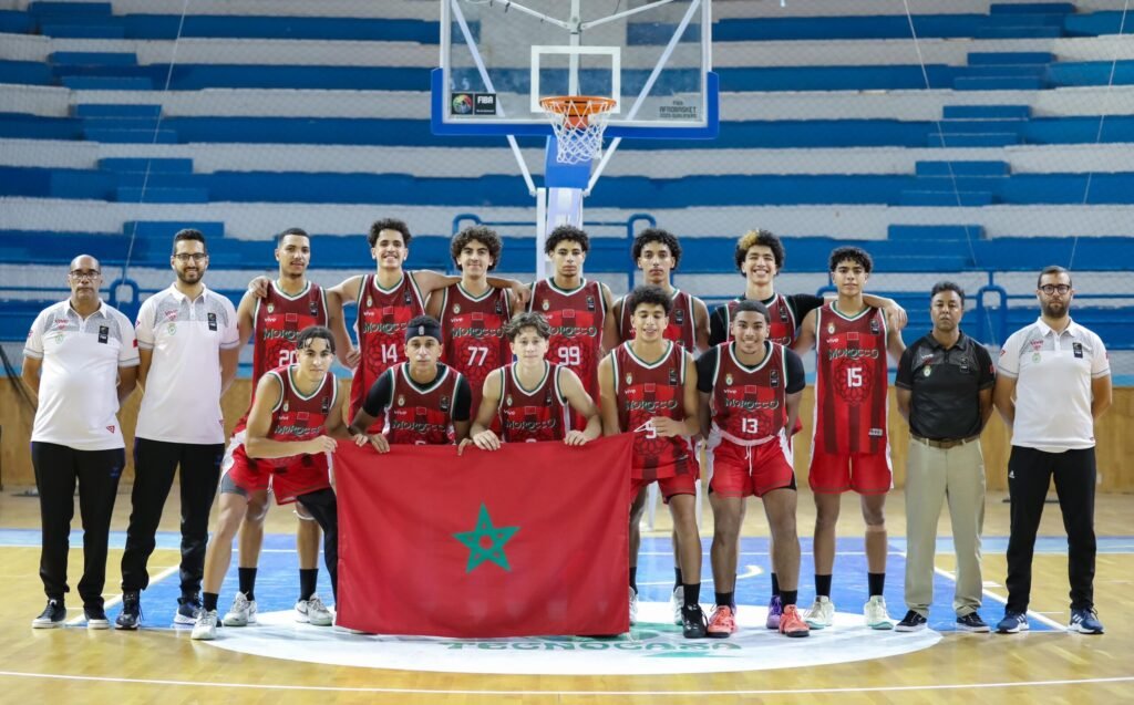 المنتخب المغربي لكرة السلة لاقل من18سنة يهزم المنتخب الجزائري