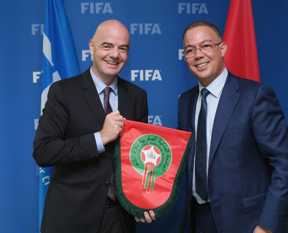 صدمة كبرى بالجزائر ولقجع حديث بلاطوهات الإعلام الجزائري  المقر الإقليمي للفيفا ومكتب جمعية الأندية الإفريقية لكرة القدم بالمغرب