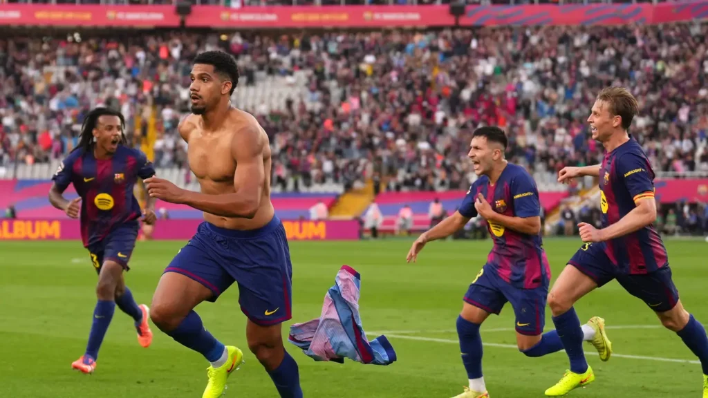 برشلونة ينتزع الفوز في اللحظة القاتلة.. ليلة كتالونية مجنونة بطلها أراوخو!