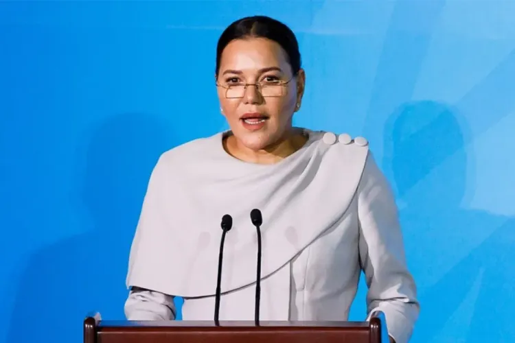 صاحبة السمو الملكي الأميرة للا حسناء تشارك بأبوظبي، كضيفة شرف، في المؤتمر العالمي للحفاظ على الطبيعة