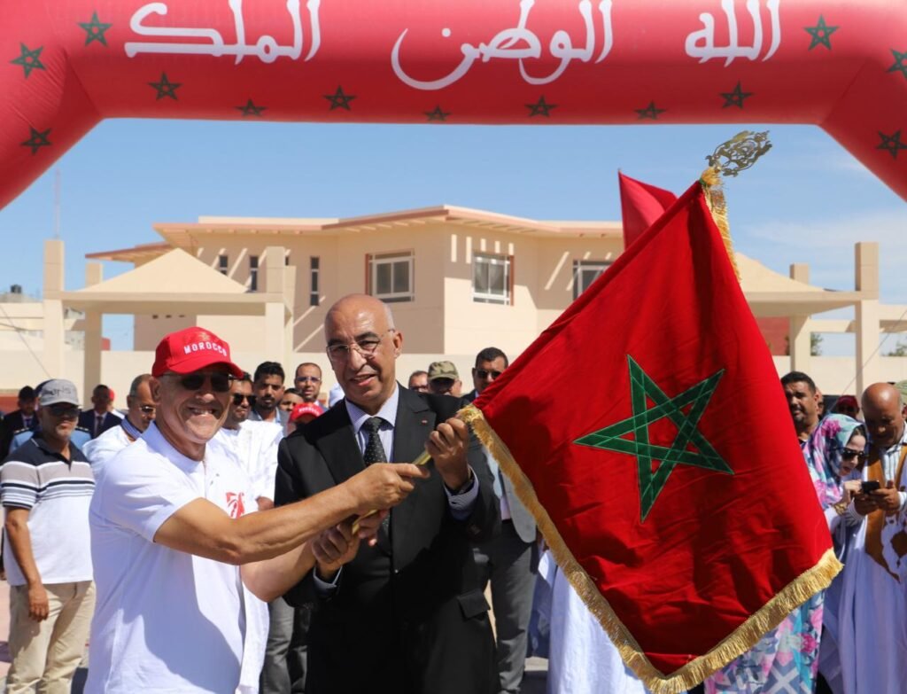 ذكرى  سباق التناوب الرمزي المسيرة الخضراء : مسك الختام بالداخلة.