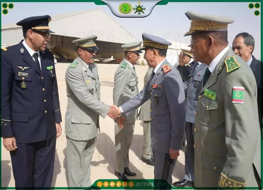 وفد عسكري مغربي رفيع في نواكشوط لتعزيز التعاون الدفاعي مع موريتانيا