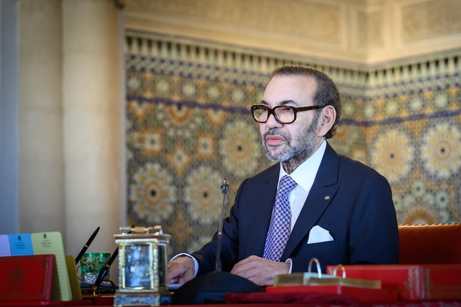 جلالة الملك يهنئ العاهل الأردني الملك عبد الله الثاني والملكة رانيا العبد الله بمناسبة عيد الجلوس الملكي