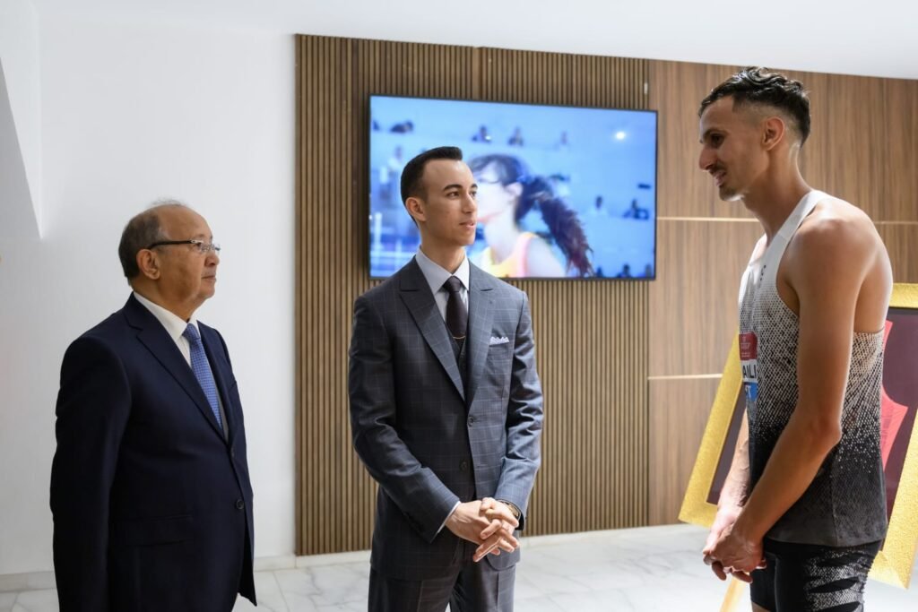 ولي العهد الأمير مولاي الحسن يترأس الملتقى الدولي محمد السادس لألعاب القوى